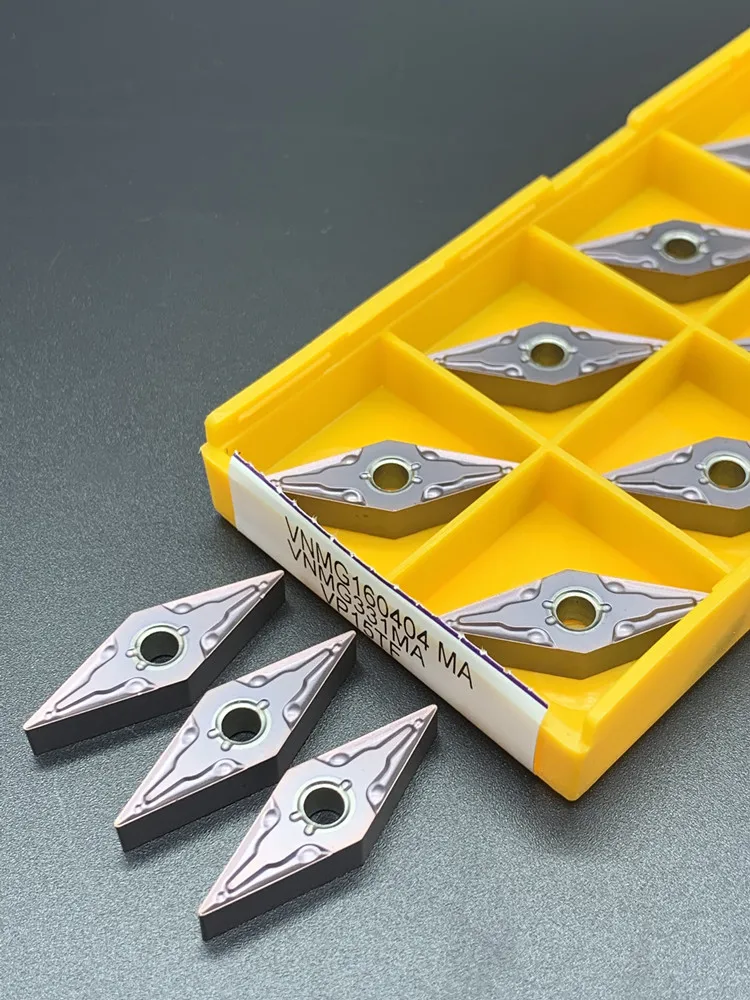 VNMG160404 VNMG160408 MA UE6020 VP15TF US735 inserto in metallo duro VNMG 160404 utensile per tornitura esterno CNC inserto per tornitura di alta qualità