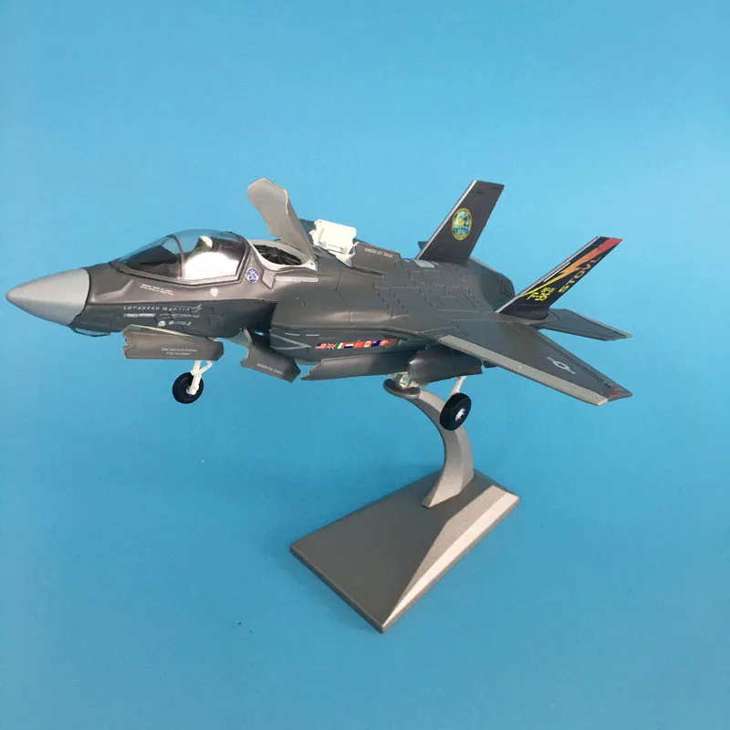 

JASON TUTU 1:72 F35B Fighter Jets Metal Airplane Model F-35 Lightning II Diecast Metal Aircraft For Collections Drop shipping