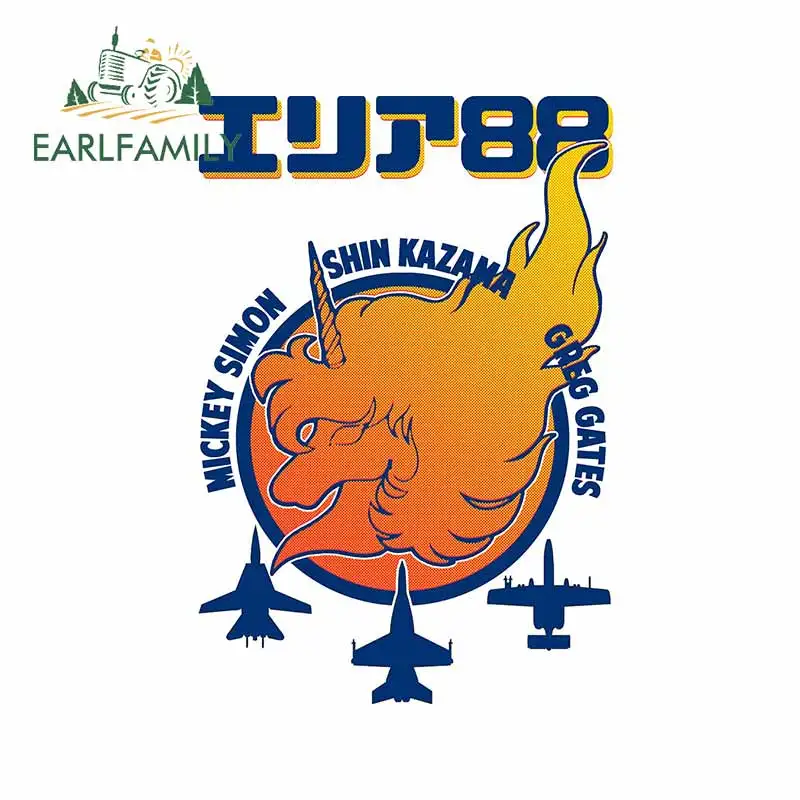 

EARLFAMILY 13 см x 9,2 см для площади 88 мокасина наклейка для фургона холодильника мотоцикла искусственная Личность украшение