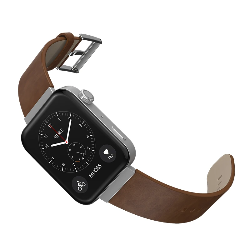 Dây Da Chính Hãng Cho Xiaomi Ban Nhạc Vòng Đeo Tay Mi Smart Watch Vòng Tay Mới Xuất Hiện Đồng Hồ Thông Minh Smartwatch Cổ Tay Phụ Kiện