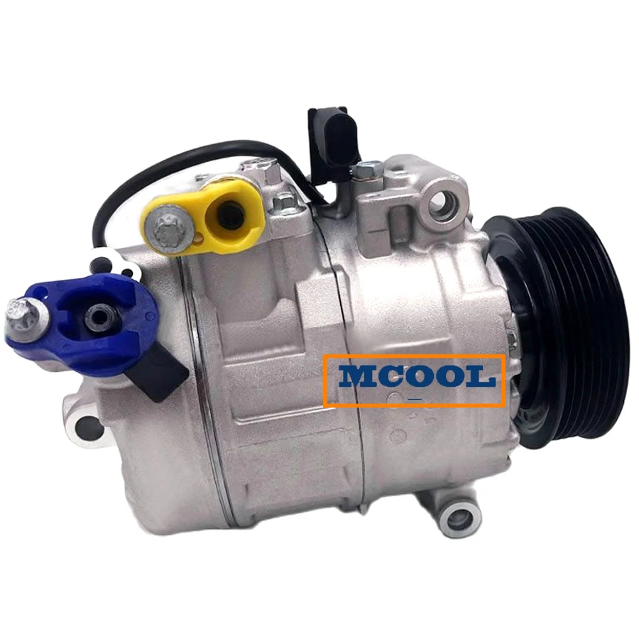 Auto Air Conditioning Compressor Cooling Pump 6SEU14C For Audi A8 Saloon 4.2 TDI ; Q7 4L 4.2 TDI 4E0260805AK 4E0260805BC