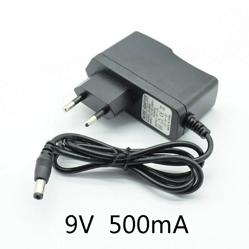 AC 100-240V DC 9V 0.5A 1A 1.5A 2A Electric Guitar Stompbox Power Supply Adapter charger Volt For Guitar Parts Effect Pedal Board