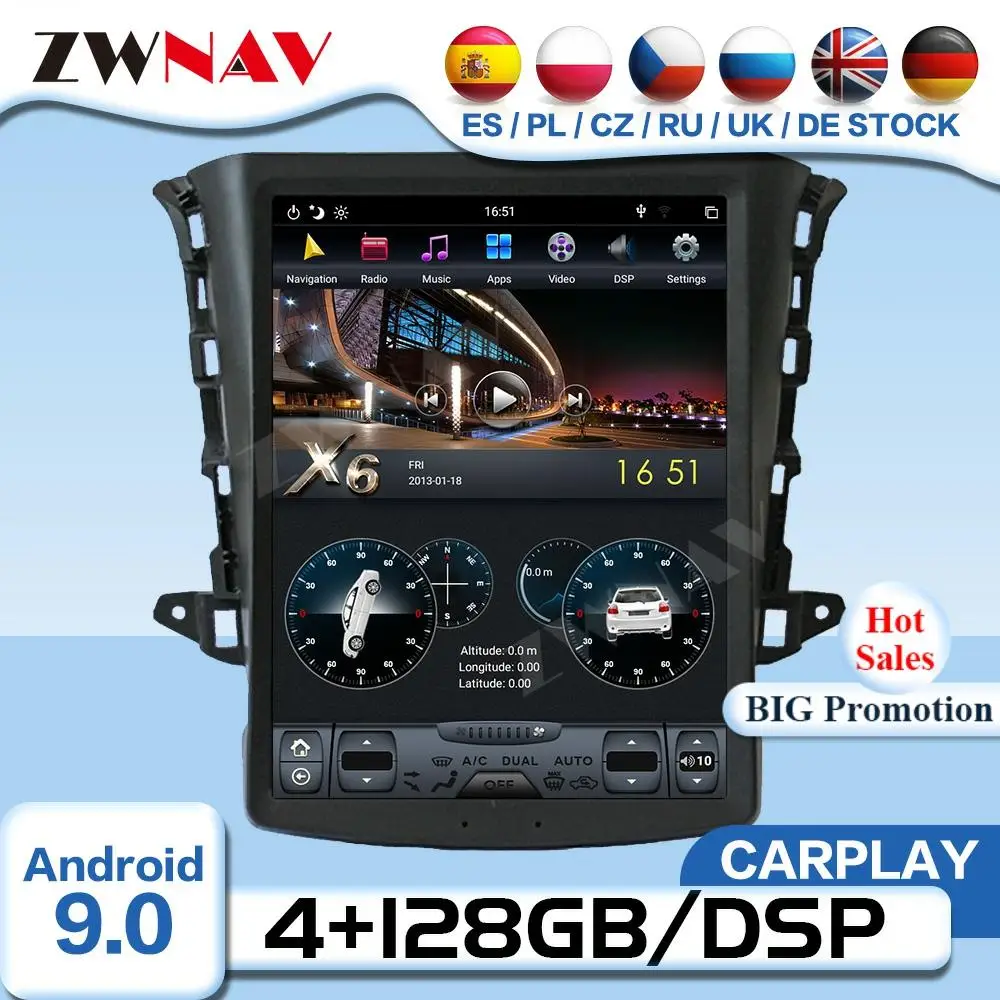 DSP Carplay 128GB Tesa- Screen Android 9.0 Multimedia For Changan EADO 2016 2017 Car Radio Receiver Auto Audio Stereo Head Unit