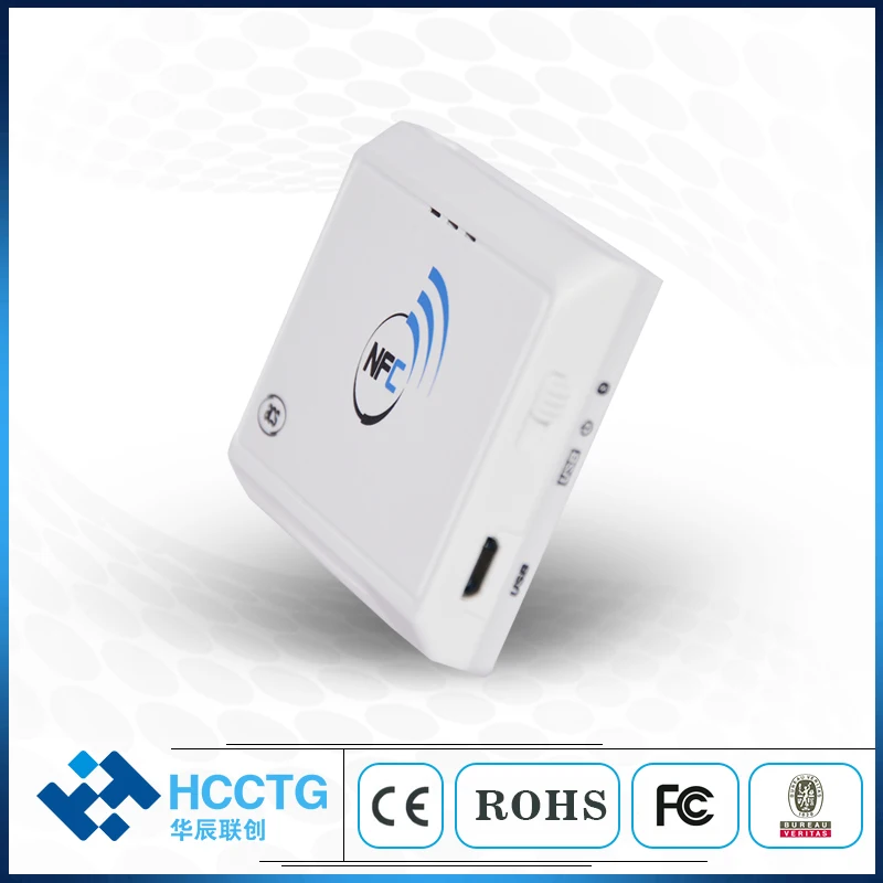 Wireless Contactless 13.56MHz NFC Reader Bluetooth Android RFID Mobile Card Reader Writer ACR1311