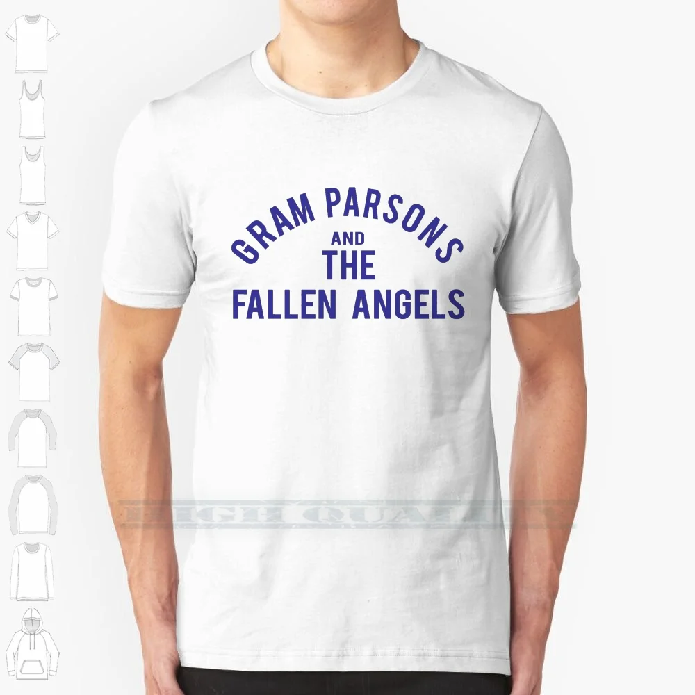 Gram Parsons And Angels Shirt 100% Cotton T Shirt Tee Short Sleeve Long Sleeve Gift