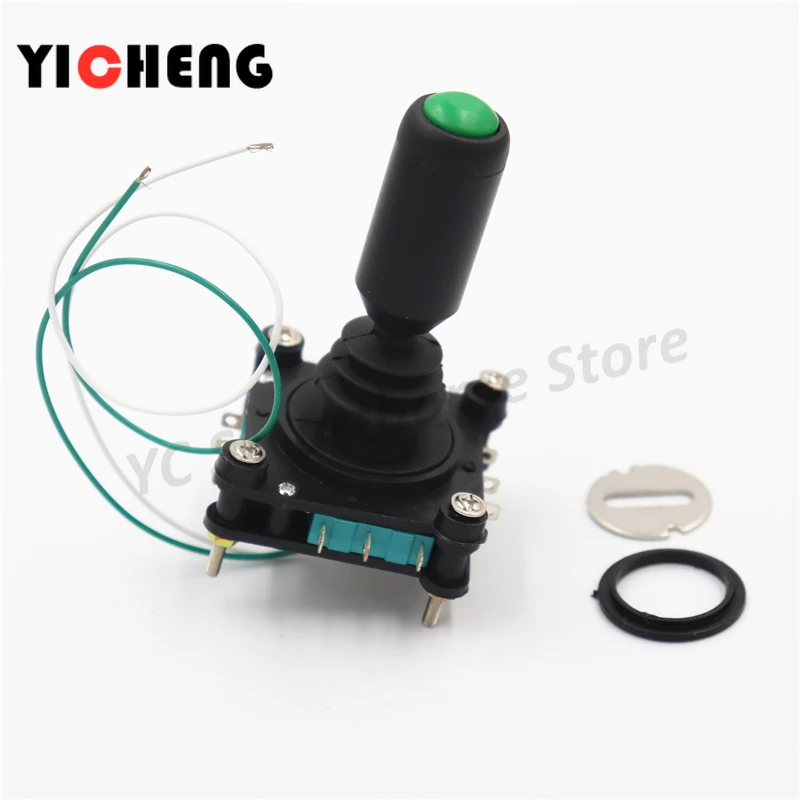 22 มม.SCV4-YQ-05R2G / SCV4-YQ-04R2G Cross Switch 4 ทิศทางหลักสวิทช์ปุ่มลูกบิด 360 องศา Momentary Monolever Switch