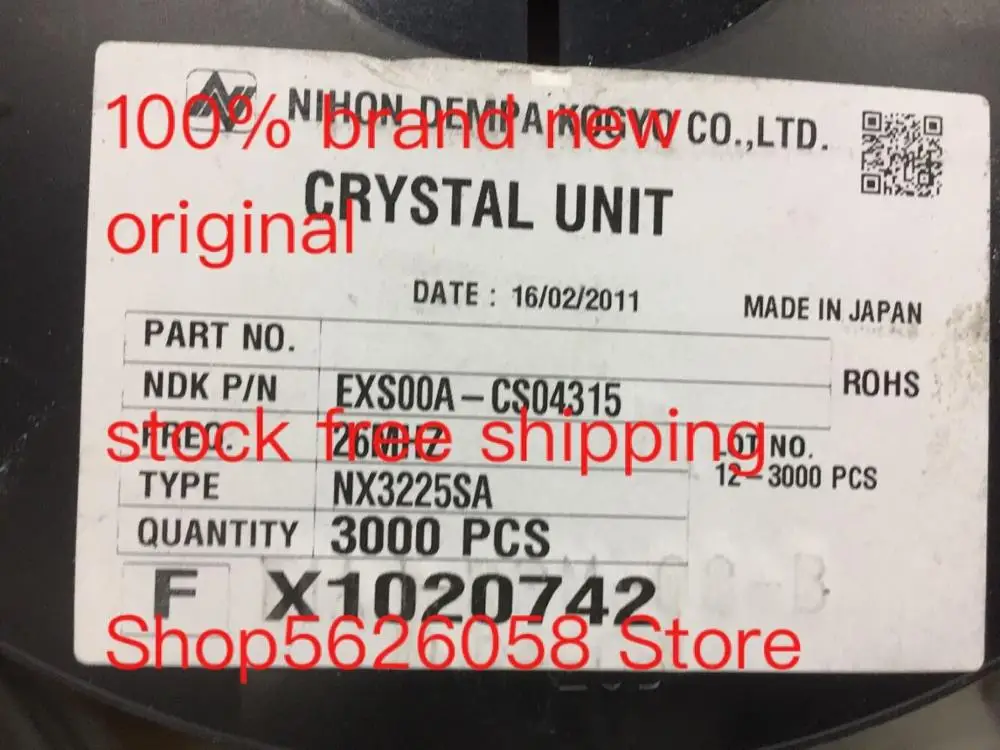 

20PCS/LOT NX3225SA SMD 100% brand new in stock