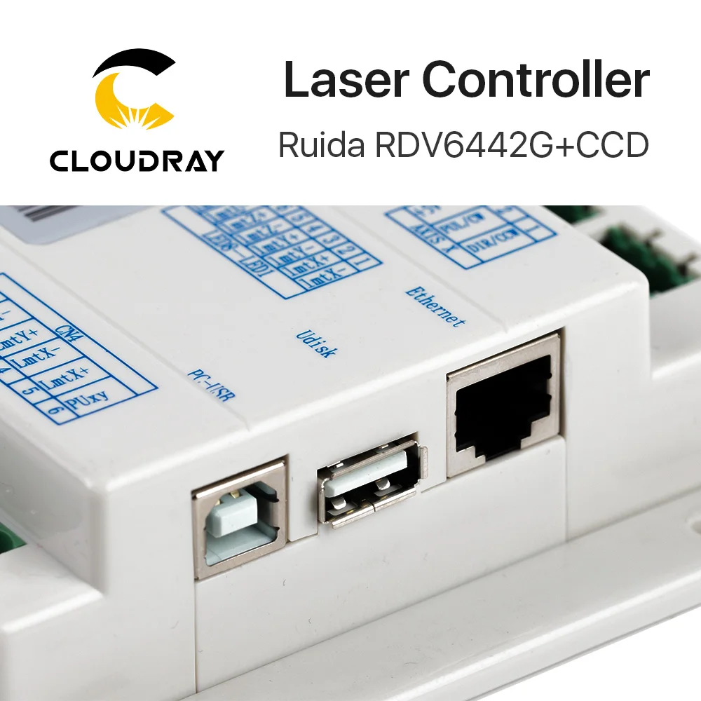 Cloudray Ruida RDV6442G CCD Visual Co2 Laser Controller System for Laser Cutter Engraver Machine