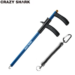 CrazyShark Aluminum Hook Remover Fish Hook Extractor Lightweight Hook Detacher Portable Decoupling Tools/Good For Fishing 34.6cm