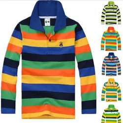 Fashion Boys Long Sleeve Shirt Stripe Cotton  T-Shirt size: 2-3years YF073