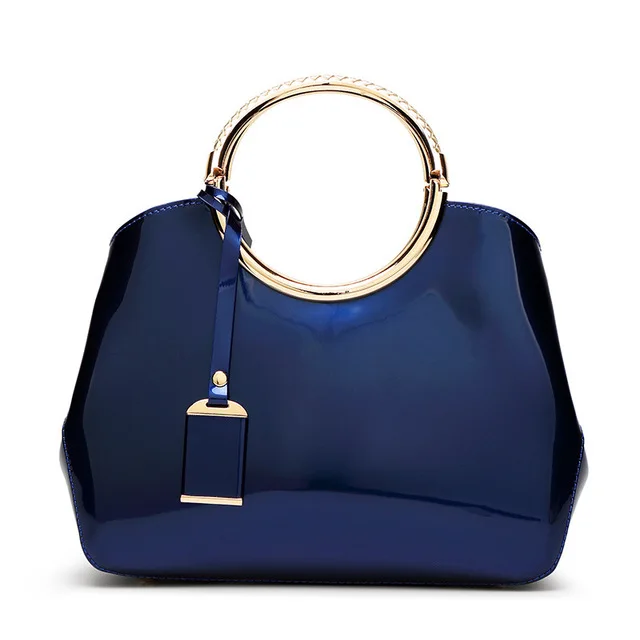 

Luxury Lacquered Women's Shoulder Strap Messenger Bag Simple Handbag Trend One Shoulder Bag