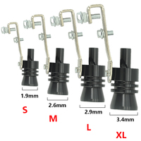 Universal Sound Simulator Car Turbo Sound Whistle Muffler Vehicle Refit Device Exhaust Pipe Turbo Sound Whistle Auto Accessories