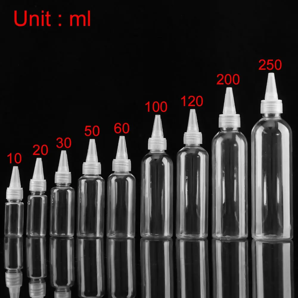5pcs Empty Dropper Squeeze Bottle Lquid Sample Container Refillable Bottle Empty Storage Eye Dropper Portable Useful Travel Tool