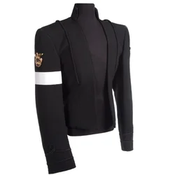 Role-player Impersonator Michael Jackson Photoshoot Black Woolen Jacket