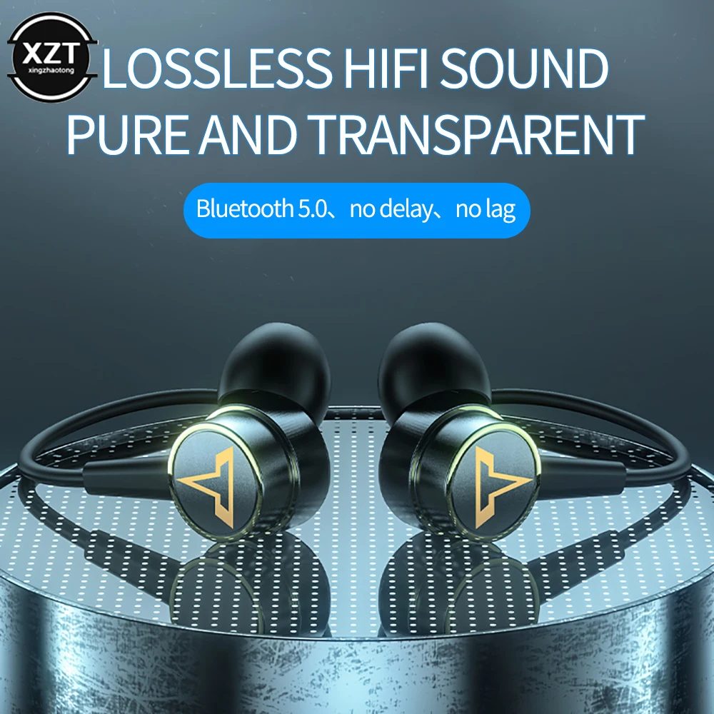 1 قطعة XE05 سماعة بلوتوث 5.0 سماعات ستيريو لاسلكية IPX5 مقاوم للماء الرياضة سماعة مع إلغاء الضوضاء هيئة التصنيع العسكري