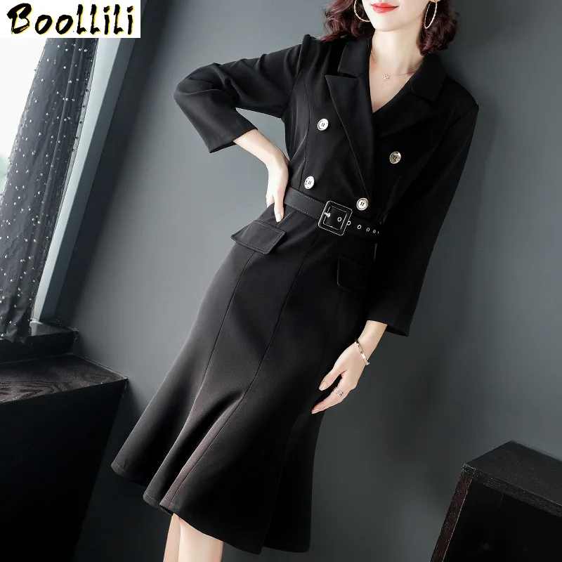 

Black Party Boollili Dress Korean Vintage Spring Summer Dress Women Clothes 2023 Office Dress Elegant Women's Dresses Vestidos