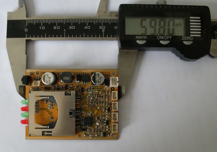 Multi-Funzione Hd Sd Card Modulo di Monitoraggio, Scheda Dvr, audio E Video Modulo di Monitoraggio Ultra-Piccolo di Memoria Video