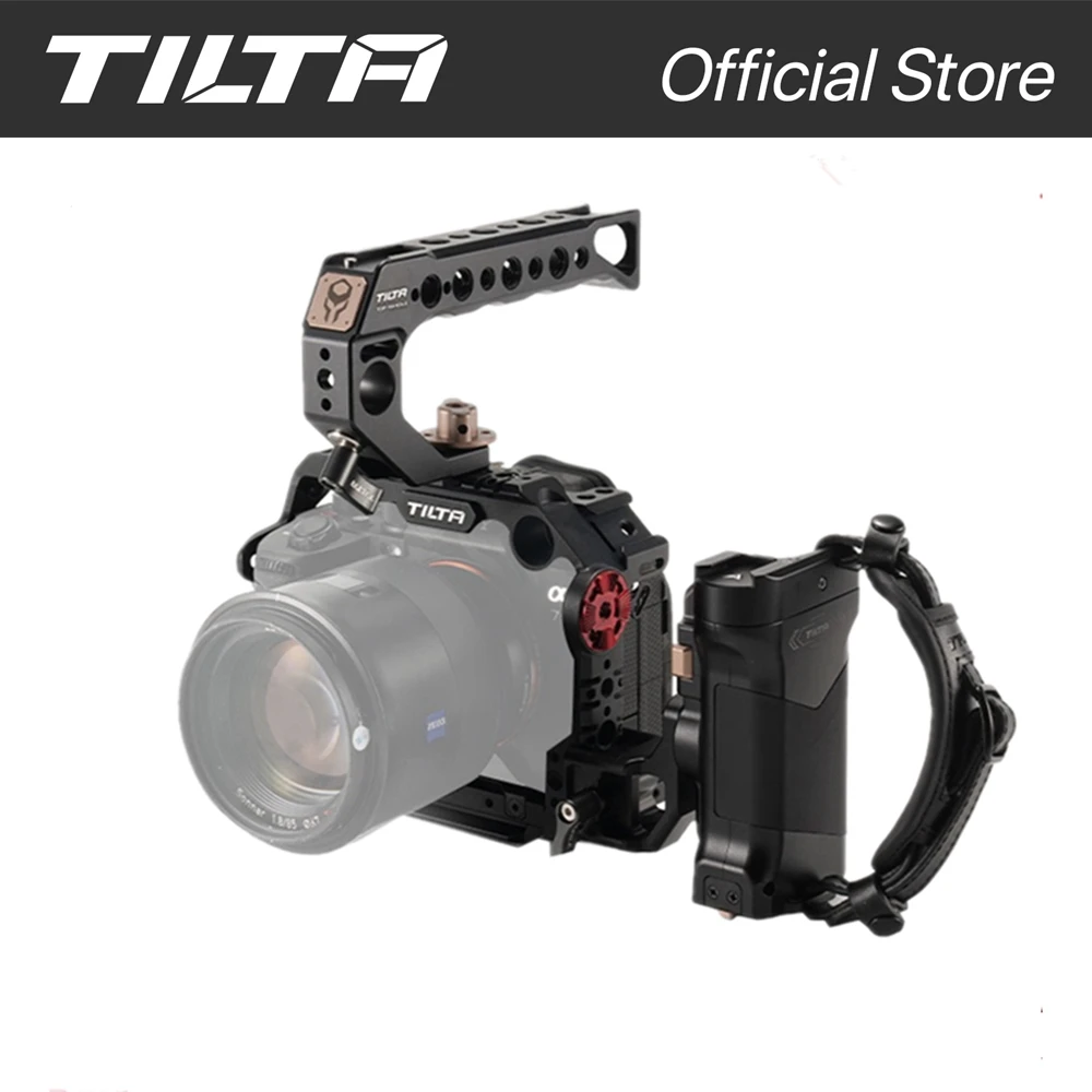 TILTA Sony A7SIII A7S3 Camera Cage Full Cage / Half Cage Protect case Side Handle Lightweight Black Cage for SONY A7S3