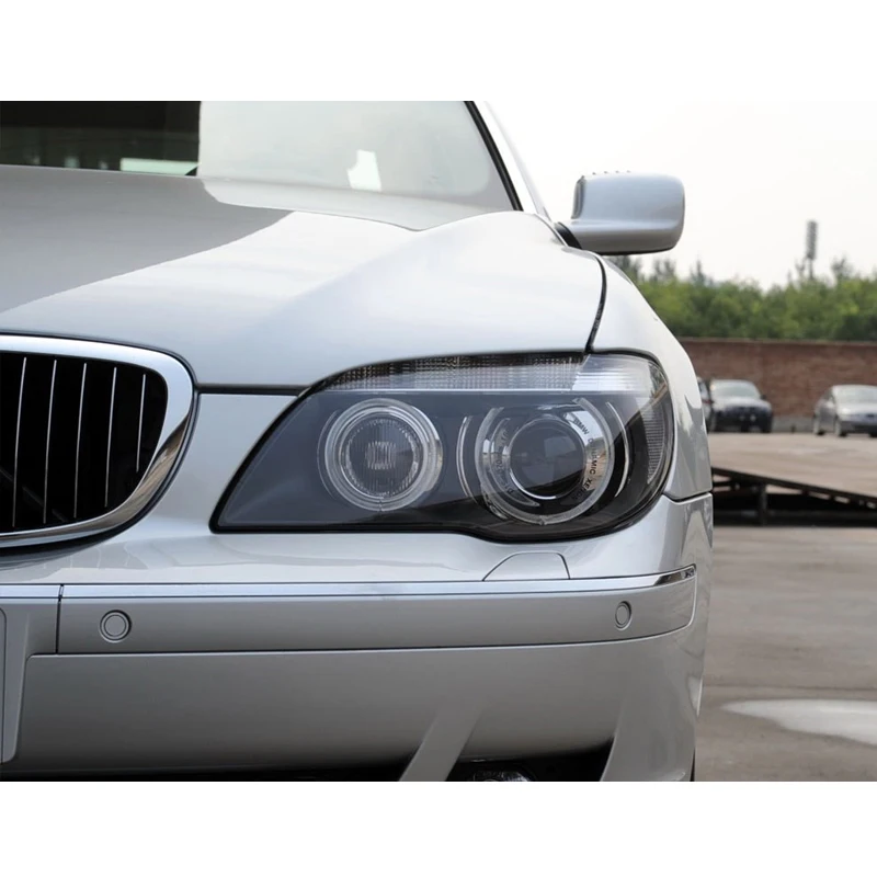 Car Front Headlight Cover Lens Glass Headlamps Transparent Lampshade Lamp Shell Masks For BMW 7series E66 2004-2008