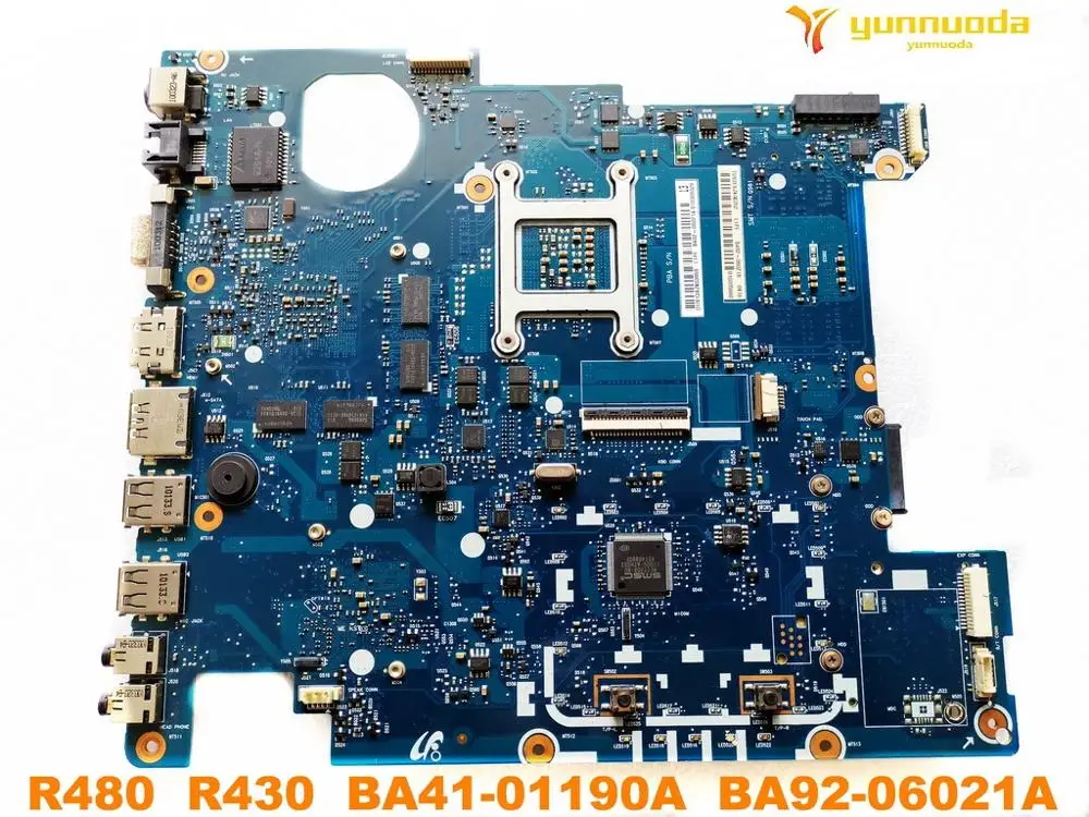 Original pour Samsung R480 Rturquoise ordinateur portable carte mère R480 Rturquoise BA41-01190A BA92-06021A testé bon livraison gratuite