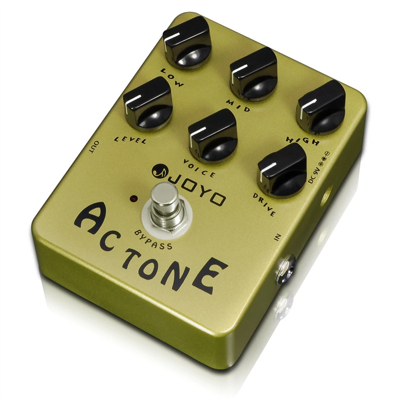 

JOYO JF-13 AC Tone Electric Guitar Effect Pedal Classic British Rock Sound True Bypass Analog AC30 Amplifier Pedal Effect