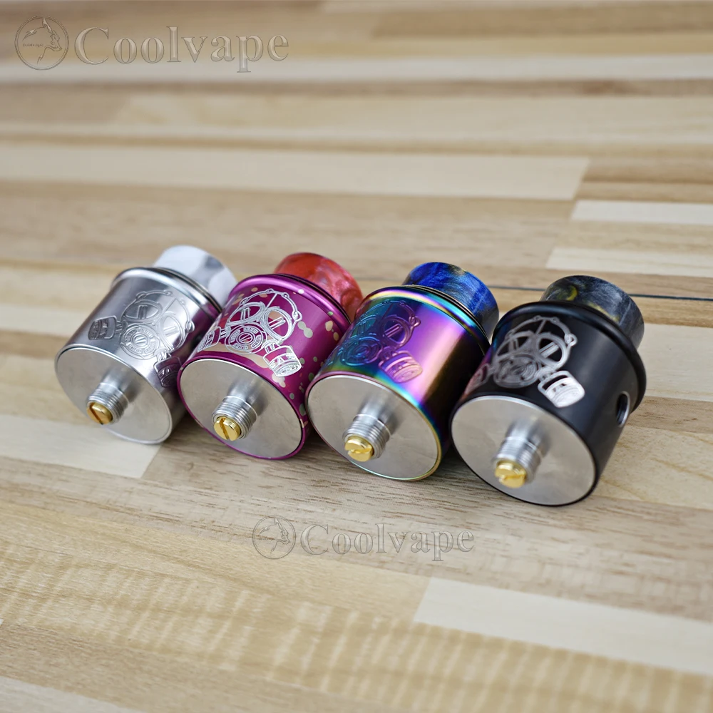 نهاية العالم RDA GEN 2 RDA 24 مللي متر البخاخة مع squonk BF دبوس لفائف واحدة أو لفائف مزدوجة قابلة لإعادة البناء خزان ل 510 موضوع vape تعديل