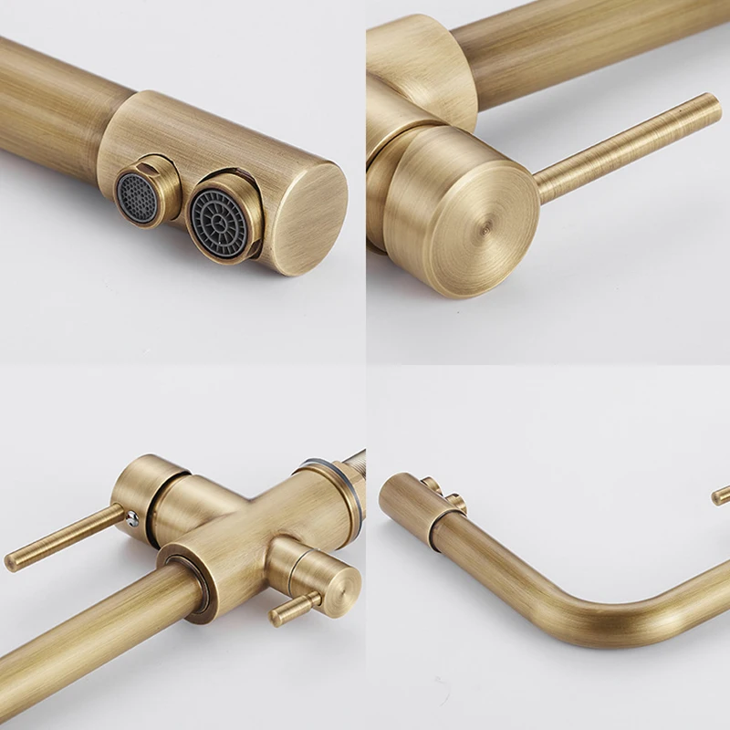 Drinking Filtered Water Kitchen Faucets 360 Degree Rotation Clean Water purifier faucet Purification Filter Sink Taps Mixers ML9