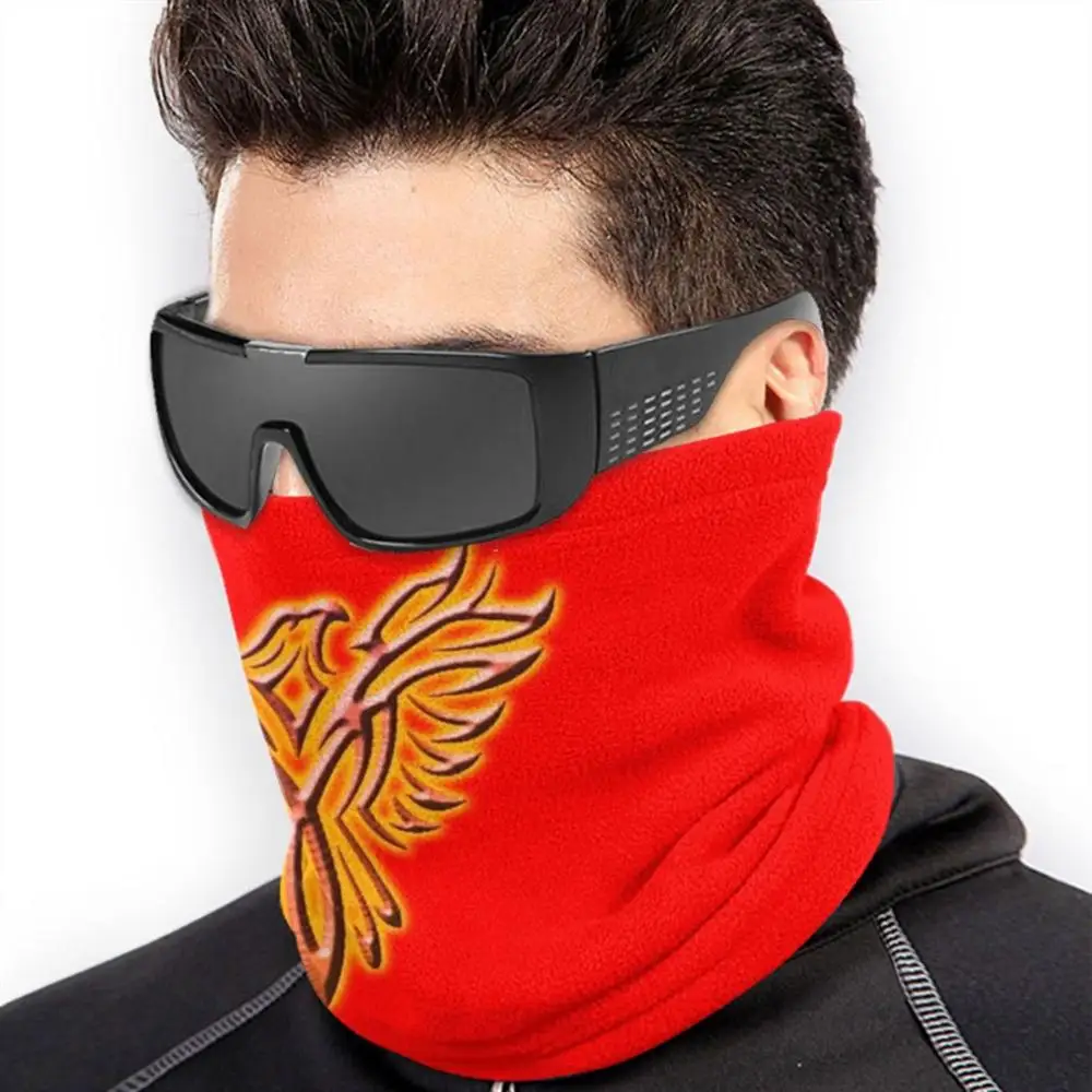 Fire , Fire Bird , Phoenix , Phenix , Bird , Rising From The Flames , Mythology , Tribal , Bandana Scarf Mask Scarfs Neck