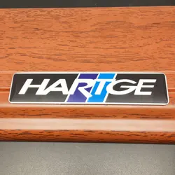 New aluminum sticker HARTGE Emblem Sticker For Germany  Modified RANGE ROVER decorative label Car Styling Badge