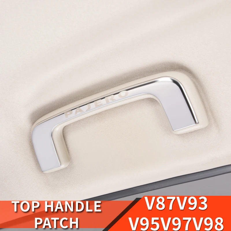 For Mitsubishi Pajero accessories v87v93v95v97v98 Roof handle Covers Pajero io Full Pinin Montero Modification Decoration