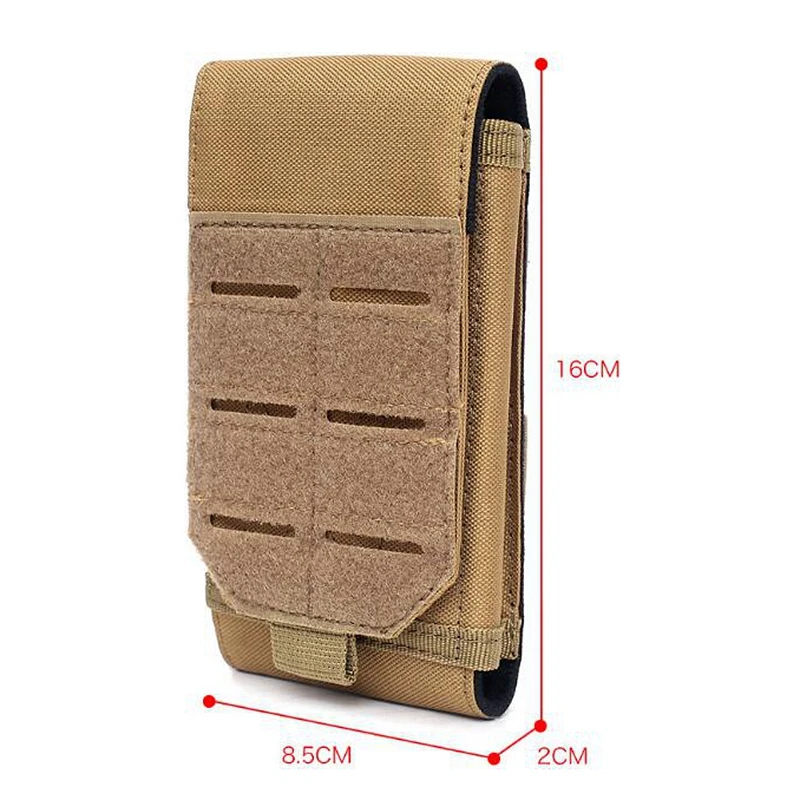 Riñonera táctica MOLLE para teléfono móvil EDC con parche - imagen 5