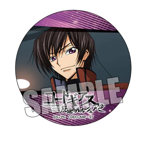 1pc 58mm Code Geass Lelouch Lamperouge knight of seven brooch acrylic Badges