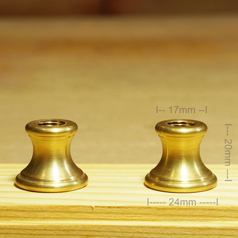 1: 700 Model Ship Display Pedestals 20*24 mm - Brass -middle