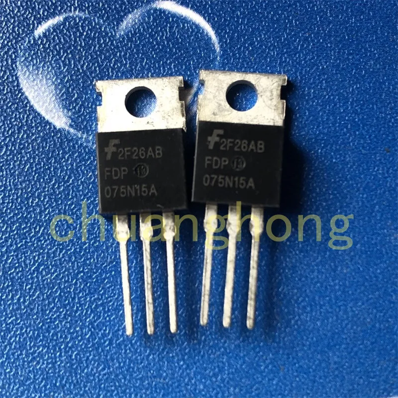 1pcs/lot FDP075N15A  Original brand new High current triode Field effect MOS tube TO-220