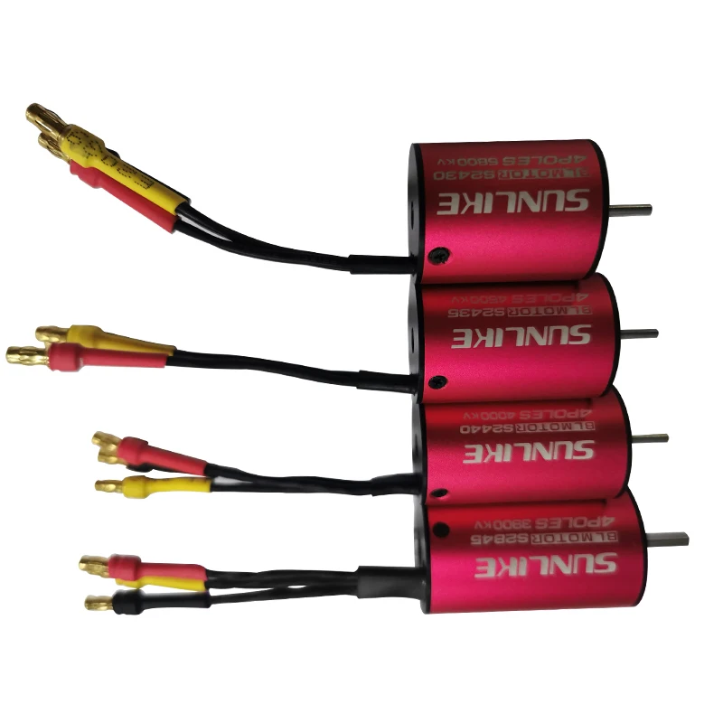 Combo impermeabile 2430 2435 2440 2845 2S motore Brushless con ESC 25A per 1:20 1:18 RC Car Drift Racing Off-Road