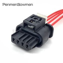 1 Set 4 Pin Auto Fuel Pump Plug Exhaust Pipe Valve Electronic Connector Wire Harness Socket for CS35 805-122-541