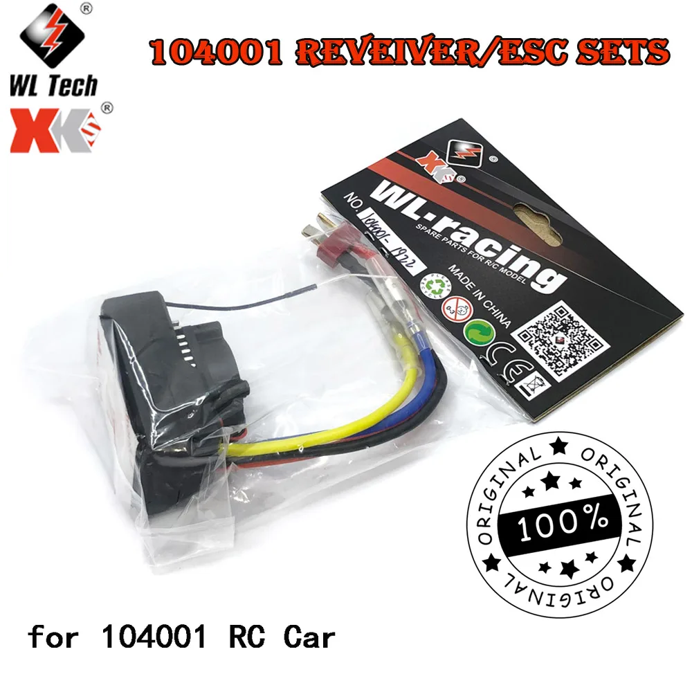 Original Wltoys XKS 104001-1922 Receiver ESC 2in1 setsfor 104001 4WD Drive Off-Road RC Car