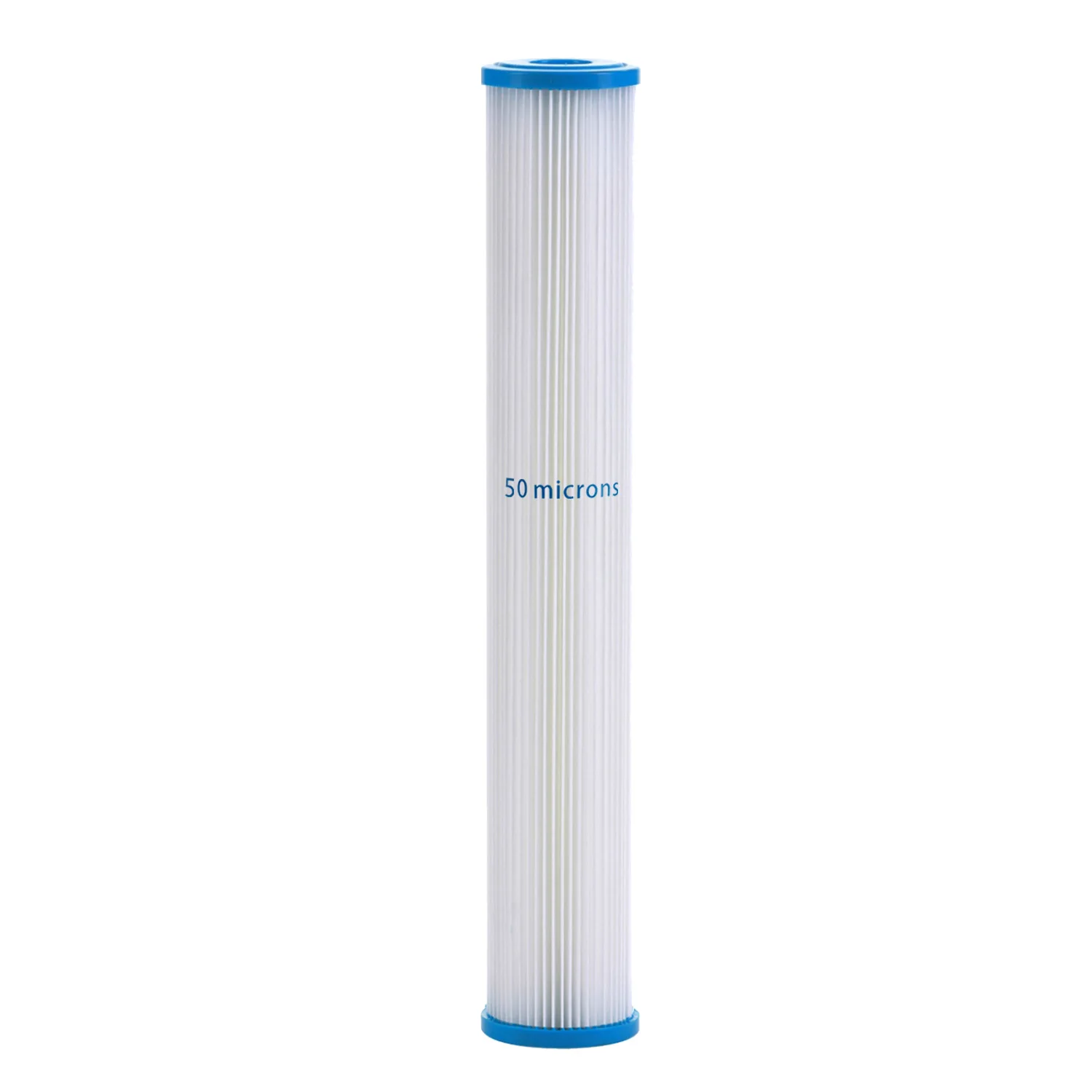 Universal Whole House Sediment Pleated Water Filter, Washable and Reusable, 2.5