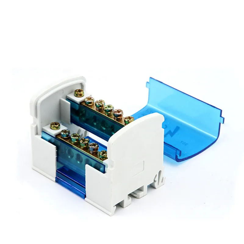 1pcs HC-016-207 Waterproof terminal block cable terminal optical fiber guide rail junction box power distribution block general