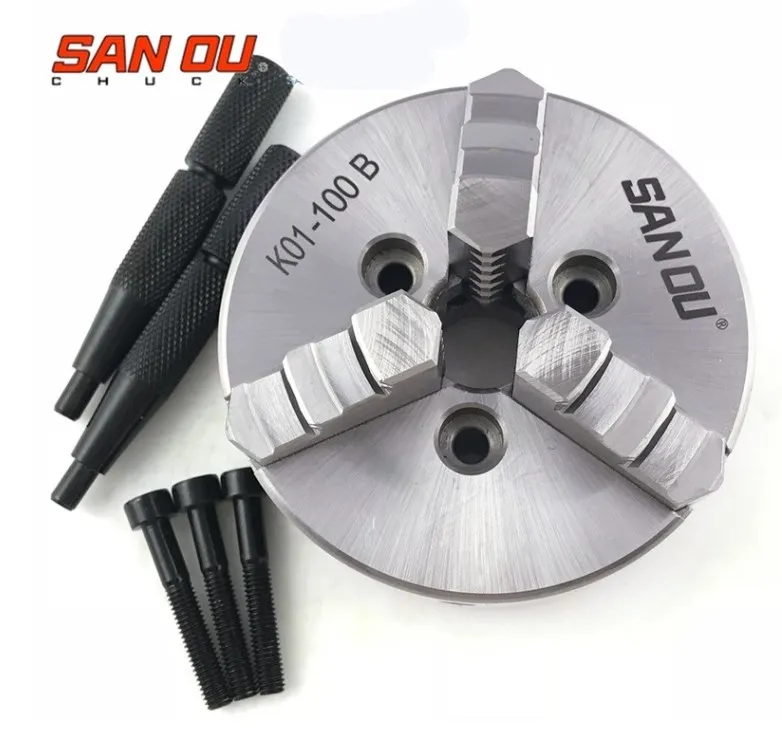 

SAN OU K02-100B mini four-jaw chuck/100mm self-centering chuck/