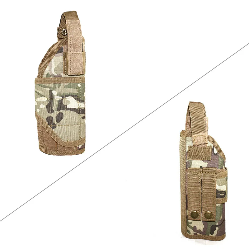 VULPO Mount Tactical Vest & Backpack Pistol Holster Hunting Role-Playing Game Adjustable Tornado Multiple MOLLE
