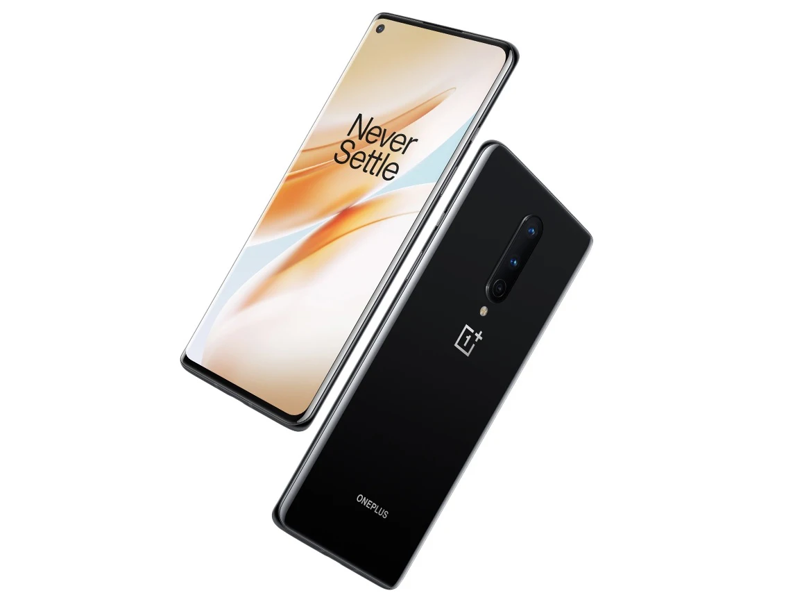 OnePlus-teléfono móvil inteligente 8 5G con pantalla de 6,55 pulgadas, smartphone con 8GB RAM, 128GB ROM, procesador Snapdragon 865, Octa Core, Pantalla AMOLED fluida de 90Hz, NFC