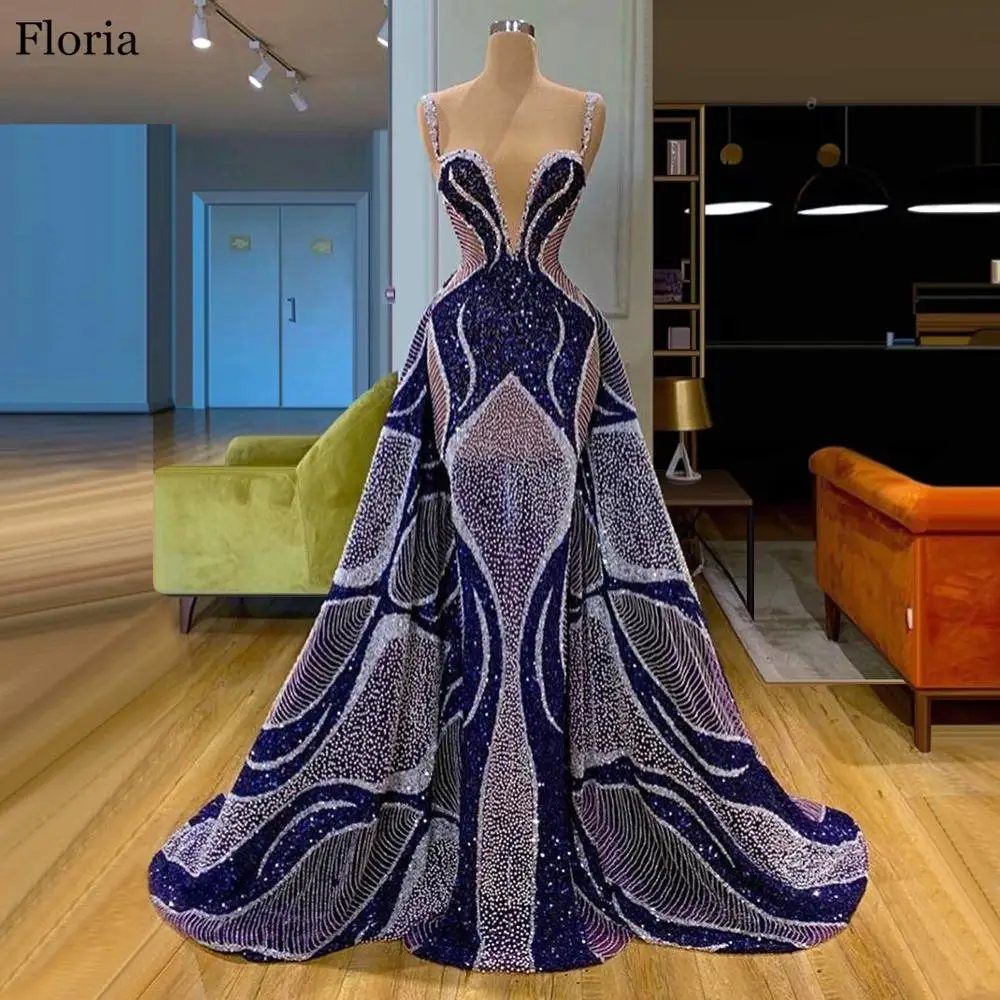 2020 Newest Long Special Celebrity Dress Mermaid Caftan Couture Evening Dress вечернее платье Muslim Prom Gowns Party vestidos