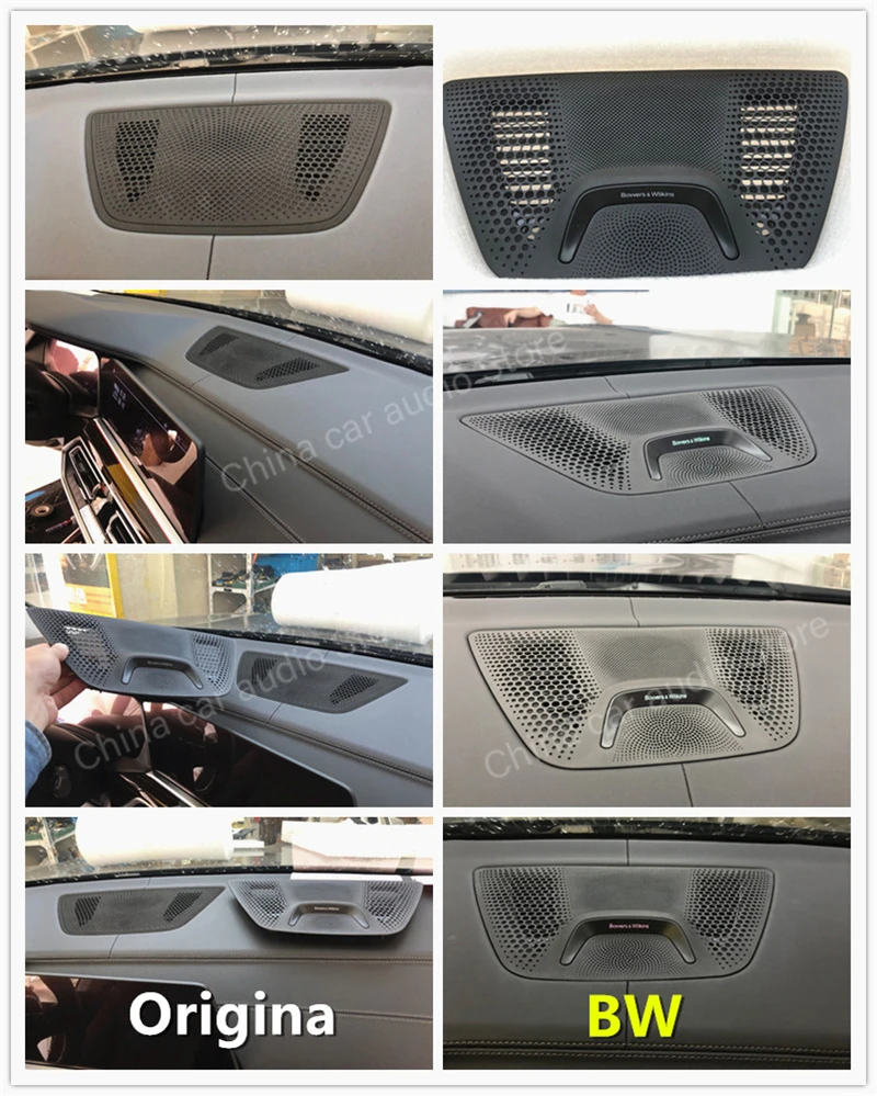 LED Center Control Panel For BMW G05 X5 G06 X6 G07 X7 Series Cover Lighting Audio Lossless Sound HiFi Music Stereo LoundSpeakers