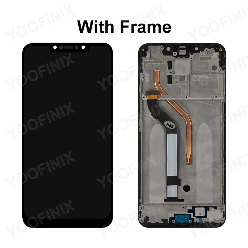 For Xiaomi Pocophone F1 LCD Display Touch Screen Digitizer Assembly For Xiaomi POCO F1 LCD M1805E10A Display Replace Parts