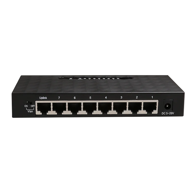 

8 port Gigabit Network Switch 10/100M/1000M VLAN Ethernet Gigabit Switch NO PACKAGE BOX