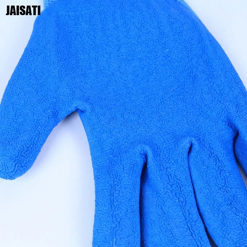 Gants d'assurance de travail, en nylon, antidérapants, pour la protection de la peau