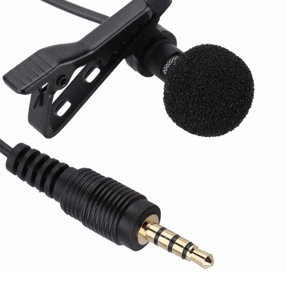 Professionals Car Audio Microphone 3.5mm Jack Plug Mic Stereo Mini Wired External Microphone for Phone PC Auto Car DVD Radio