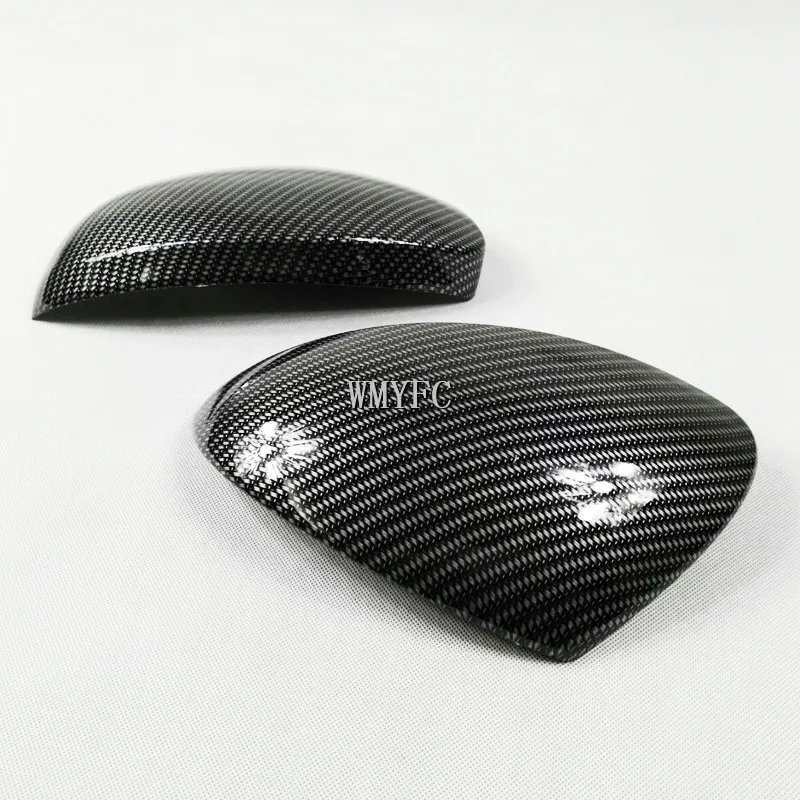 Für Volkswagen VW Sharan MK2 7N 2011-2019 Carbon faser auto seite rückspiegel abdeckung trim, chrom silber blinker spiegel
