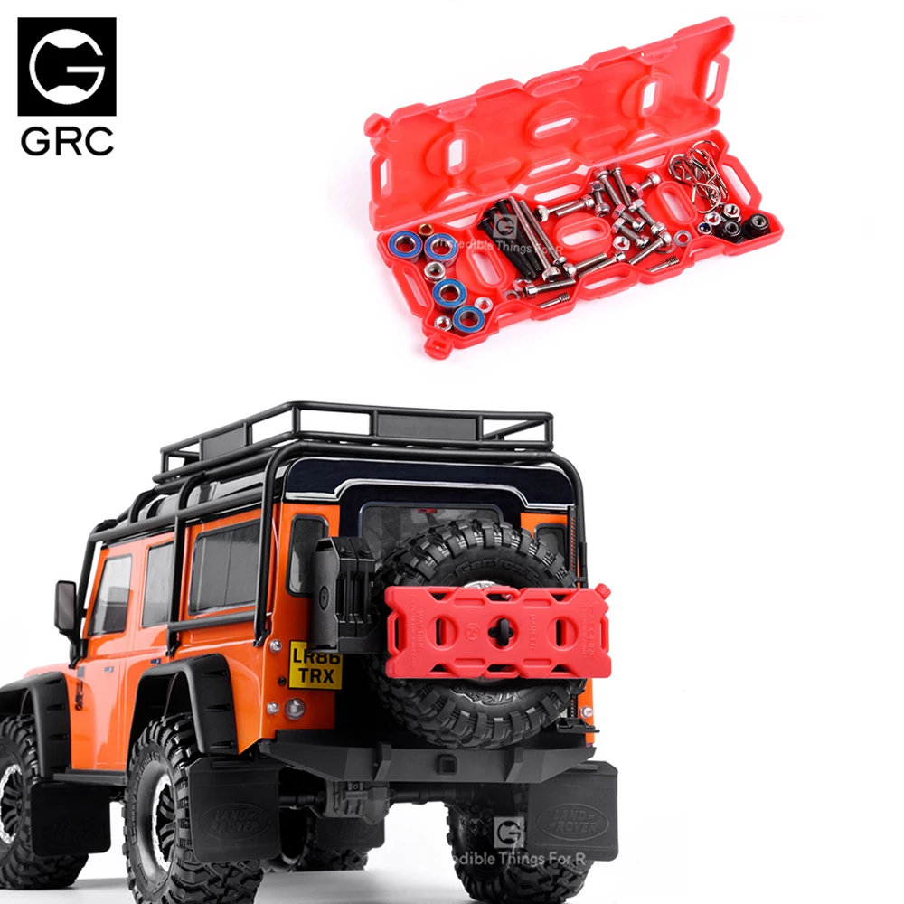 1/10 TRX Defender Bronco D90 D110 Axial  SCX10 III 90046 90047 RC Crawler Car Simulation oil Tank for tool Parts box barrel